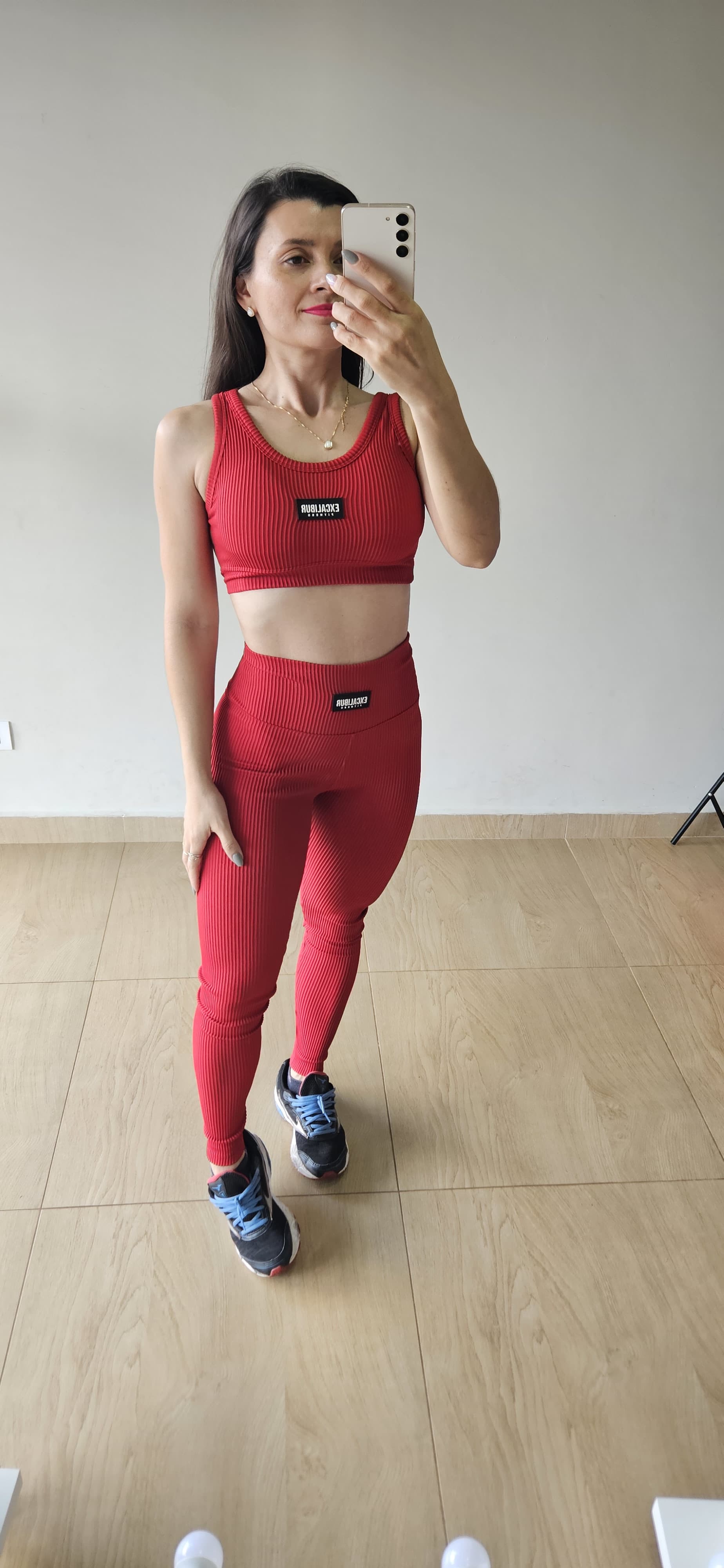 Conjunto Kiria canelado 3D