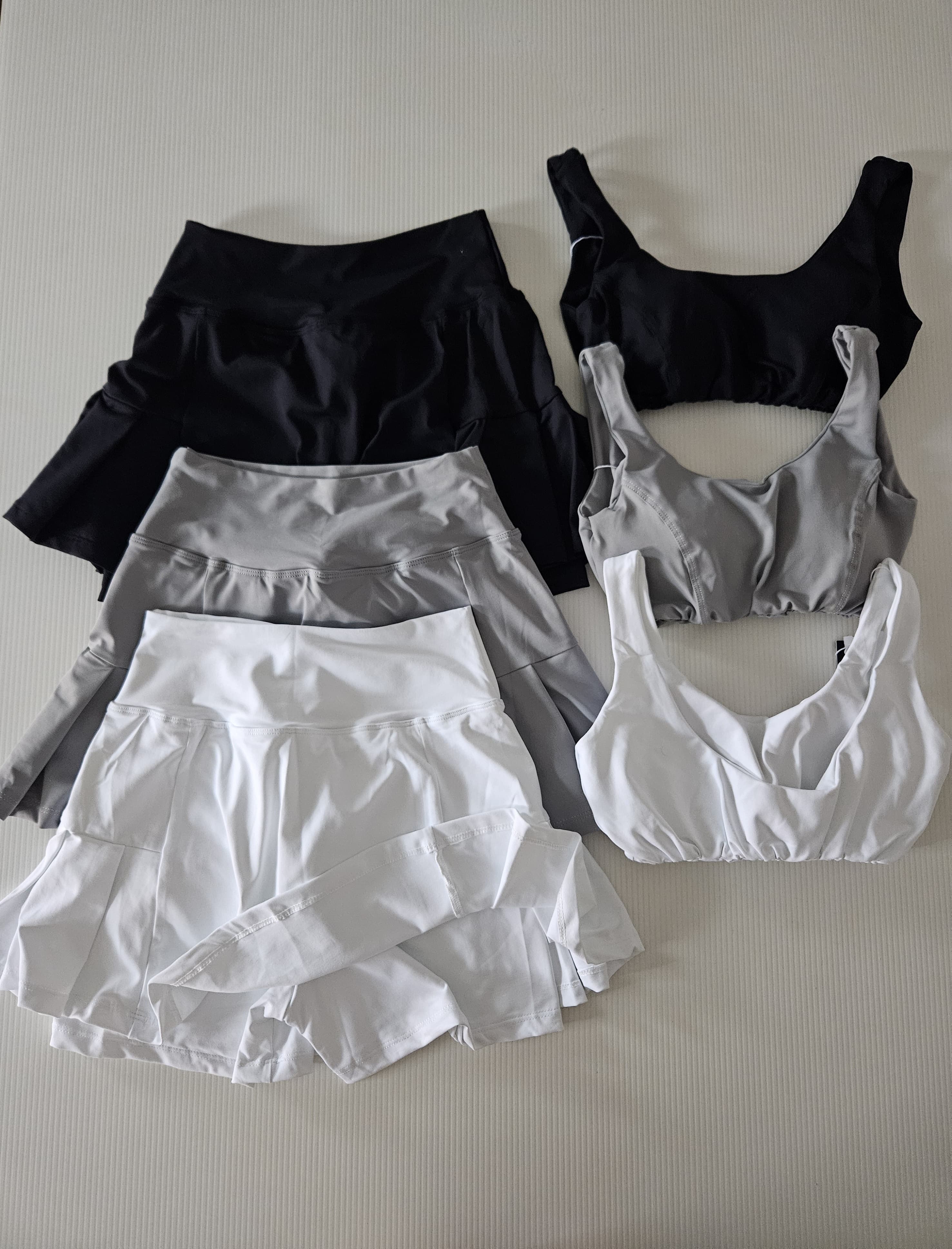 Conjunto Short Saia Tenis