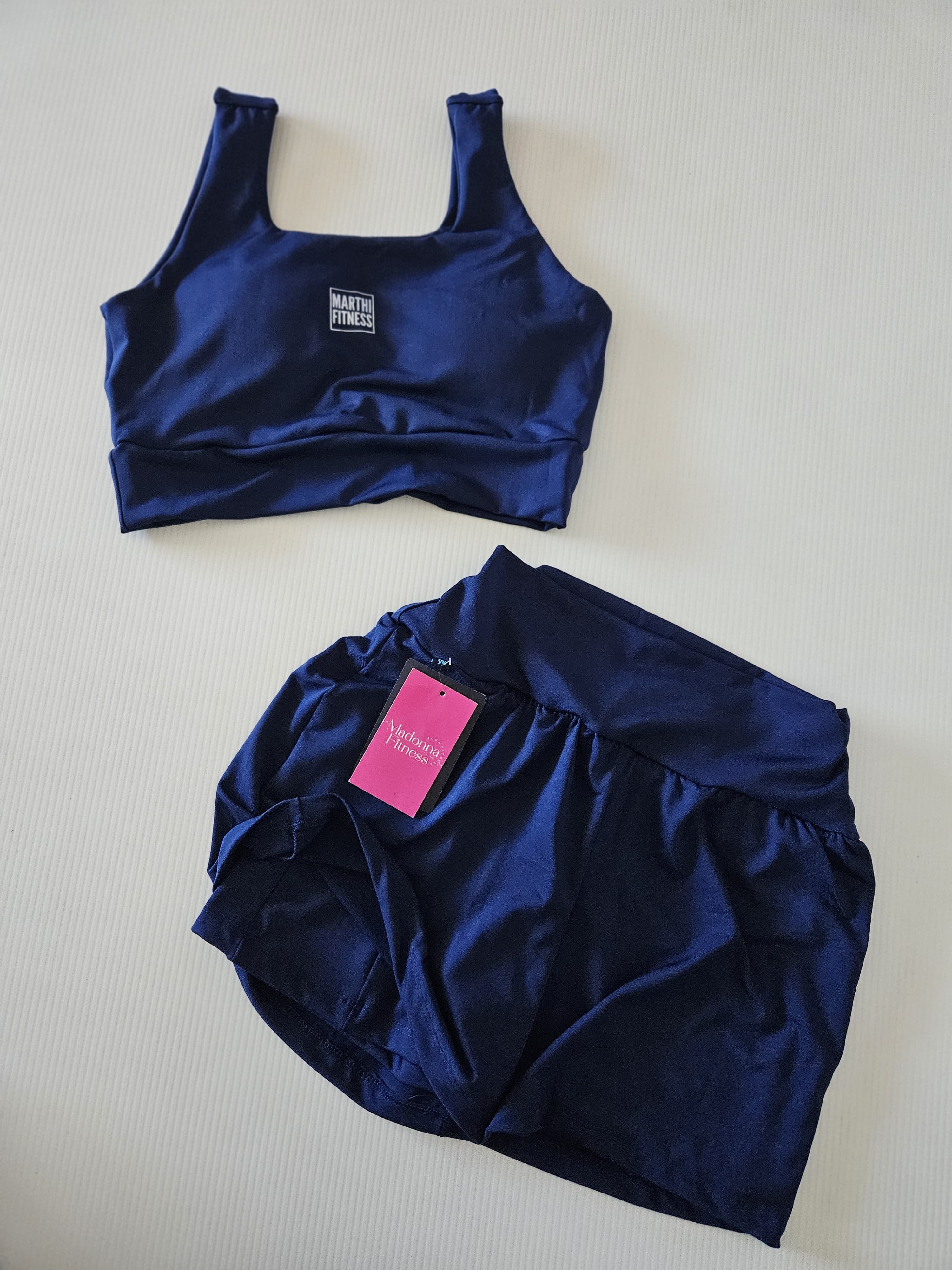 O Conjunto  Short Duplo Larissa