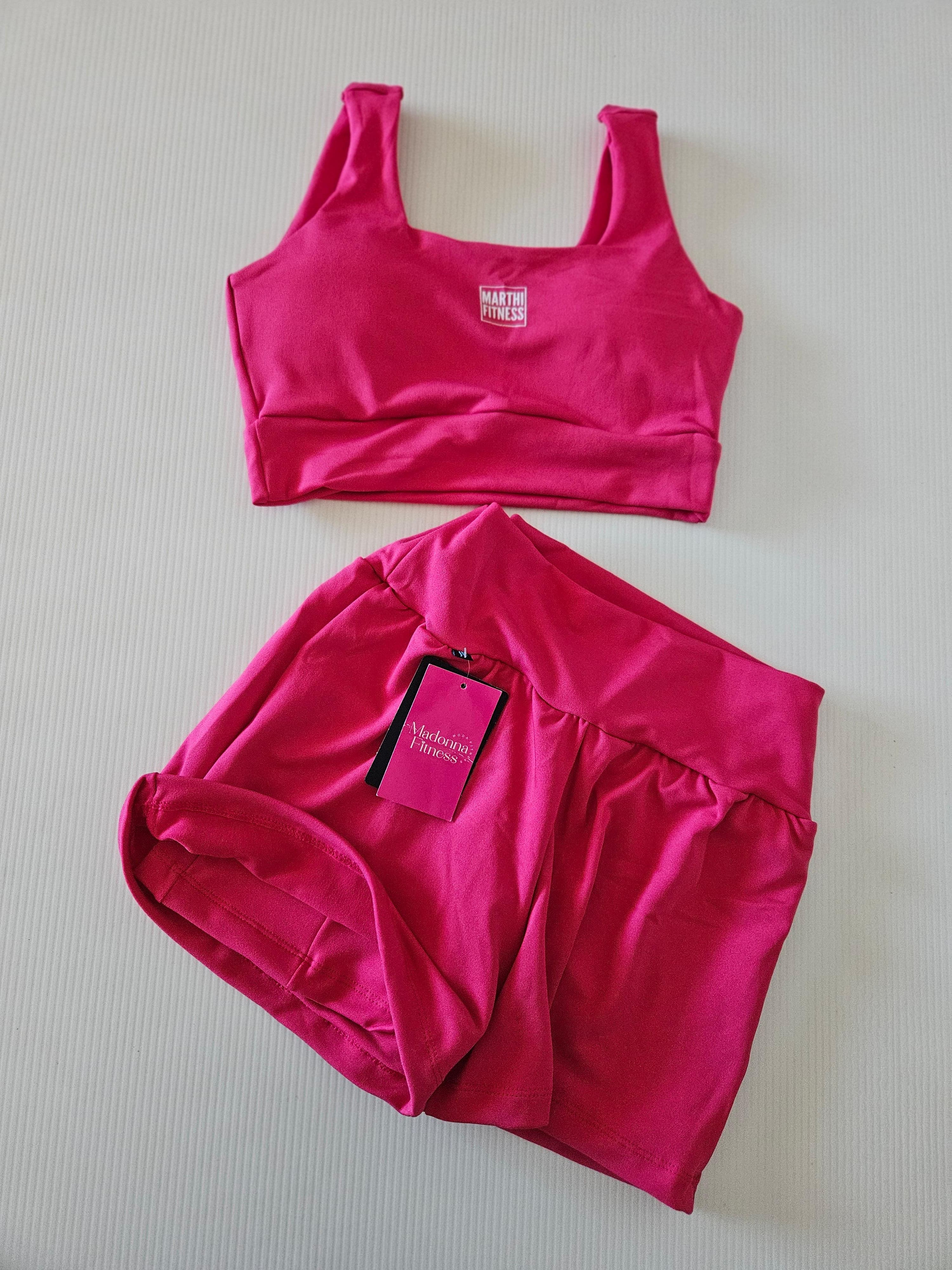 O Conjunto  Short Duplo Larissa